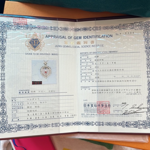 Beautiful K18 Heart Gold Necklace ~ Japan Gold❤️ - Picture 13 of 16